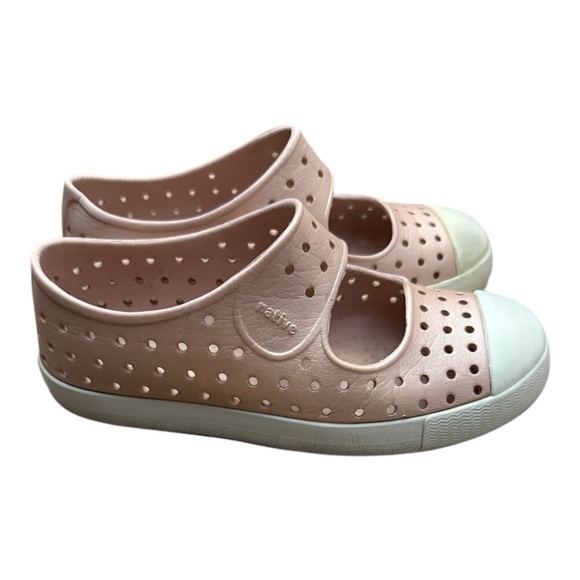 Native Rose Gold Pink Maryjane Size C13 Shoes - Picture 1 of 6
